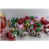 Image 2 : Assorted Christmas Ornaments and Candle Holder