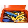 Image 2 : (2) Tool Boxes With Utility Knives - Grey Box Locked no Key