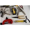 Image 3 : Igloo Cooler, Assorted Wrenches Pliers And Assorted Tools