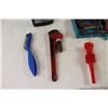 Image 2 : (5) C Clamps, Wrench, 5W 30 Oil, Brush