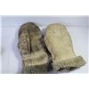 Image 2 : (3) Pair of Winter Mits - Belted Hand Warmer
