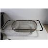 Image 4 : Oval Pan w/Handles - Assorted Strainers & Lids - COOP Plastic Basket - Wire Rinse Basket