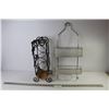 Image 1 : Shower Basket - Wine Bottle Holder