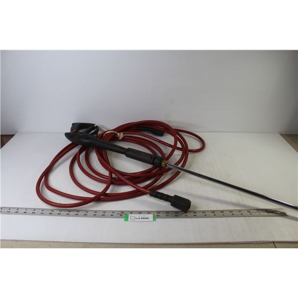 Nozzle and Hose for Pressure Washer