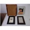 Image 2 : (8) Assorted Size Picture Frames, CD Collection, Great Escape (VHS) and Picture