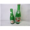Image 4 : (4) Vintage Soft Drink Bottles - Pepsi, 7UP, Canada Dry
