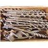 Image 2 : Wooden Box containing several large drill bits