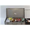 Image 2 : (2) Metal Tool Boxes, Automotive Light Bulbs and Carburetor Parts