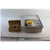 Image 1 : Scale Weights Set, Plastic Box and Assorted Hardware