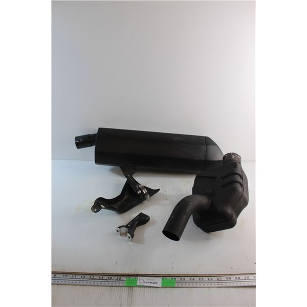 Harley Davidson Exhaust System ( Muffler, Catalysator and Mounting Parts)