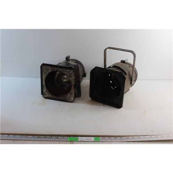 (2) Theater Spot Lights - As Is