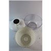 Image 7 : Salad Spinner and Ornamental Light Up Home Decor Vase - As Is