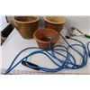 Image 3 : Gardening Tool/Handheld Hoe, (2) Extension Cords, (3) Planters