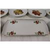 Image 2 : Serving Tray, (6) Decorative Plates