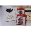 Image 2 : Christmas Lot: Wood Signs, Treat Bags, DIY Paint Signs