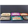 Image 5 : (15) Retro Hot Chocolate Metal Serving Trays: Carnation & Flin Flon, MB & Hannibal, MO