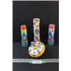 Image 1 : (4) Vintage Toys: (3) Kaleidoscopes & (1) Metal Top