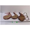 Image 1 : (3) Wine Skin & Vinyl Canteens