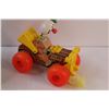 Image 4 : (2) Vintage Children's Toys: Jalopy & Roly Poly Chime