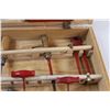 Image 3 : "The Little Carpenter's Set" in Wood Carrying Case