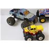 Image 2 : (5) Monster Truck Toys - Some Wear, as is