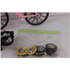 Image 4 : (9) Toy Bicycles & Spare Tires - as is