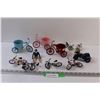 Image 1 : (10) Toy Bicycles & Planters - as is