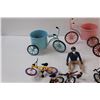 Image 2 : (10) Toy Bicycles & Planters - as is
