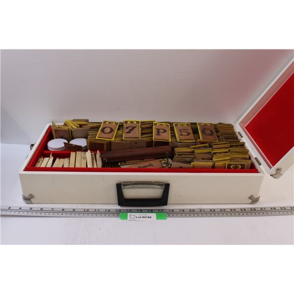 Adco Letters & Number Set for Houses & Signs in Carrying Case