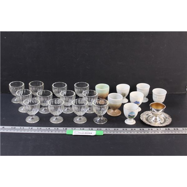 (20) Boiled Egg Holders - Assorted