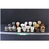 Image 1 : (16) Boiled Egg Holders & Salt Dishes - Assorted Medias