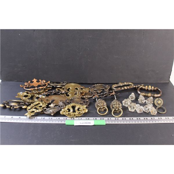 (20+) Vintage Cabinet Handles - Assorted