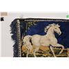 Image 2 : Horse Themed Rug/Wall Decor - 38" x 19"