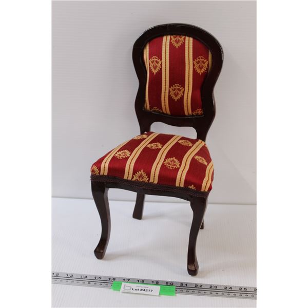 Miniature Accent Chair Decor - 16" Tall