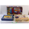Image 1 : (3) Vintage Board Games & Building Set: Girder & Panel Building Set, Bayko, Constructive Thinking - 