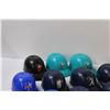 Image 2 : (23) MLB Ice Cream Baseball Helmets & Mini Kids Baseball Helmet & Green Bay Packers Mini Helmet