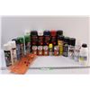 Image 1 : (16) Spray Paints - Assorted, Kleen-Flo Cooling System Sealant, WD-40 mini, Chemical Gloves