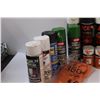 Image 2 : (16) Spray Paints - Assorted, Kleen-Flo Cooling System Sealant, WD-40 mini, Chemical Gloves