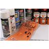 Image 5 : (16) Spray Paints - Assorted, Kleen-Flo Cooling System Sealant, WD-40 mini, Chemical Gloves