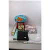 Body Glove Nemo Paddle Pals, Clear glass Christmas plate, Binder, Accordion Files- NIB, Misc.