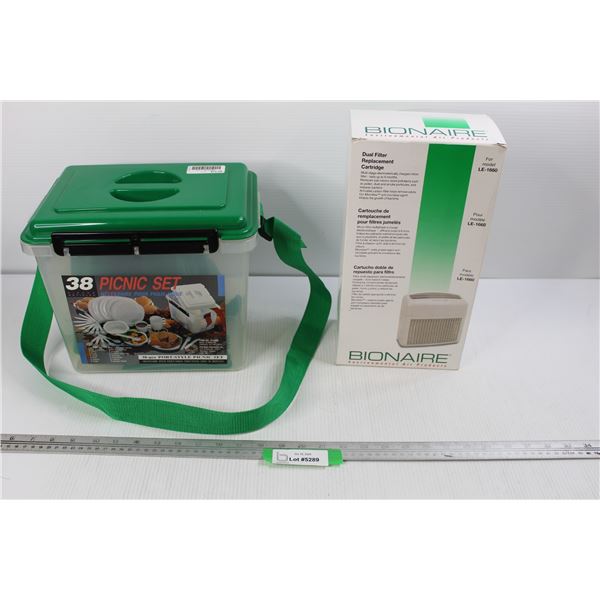 Sears 38 Piece Picnic Set, BIONAIRE Environmental Air Products Dual Filter Replacement Cartridge