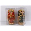 Image 2 : (2) Russian Hand Painted Dolls