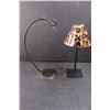 Image 3 : Lamp Style Candle Holder w/ Candle, Various Flower Ornaments, And Other Ornaments