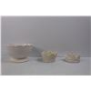 Image 4 : (2) Piggy Banks, (3) Crown Shaped Bowls for Decoration