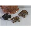 Image 4 : Ceramic Turtle - Snail Plant Pot - Carved Frogs - Small Ceramic Turtles