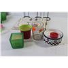 Image 6 : Assorted Candle Holders & Candles