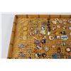Image 2 : Assorted Pins on Wicker Plaque