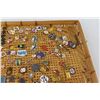 Image 3 : Assorted Pins on Wicker Plaque