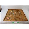Image 1 : Assorted Pins on Wicker Plaque