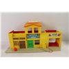 Image 7 : Fisher Price Fire House Post Office Theater, Fisher Price Police Barber and garage Shop